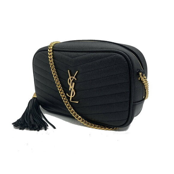 Saint Laurent Yves chain Shoulder Bag leather black - Picture 3 of 7